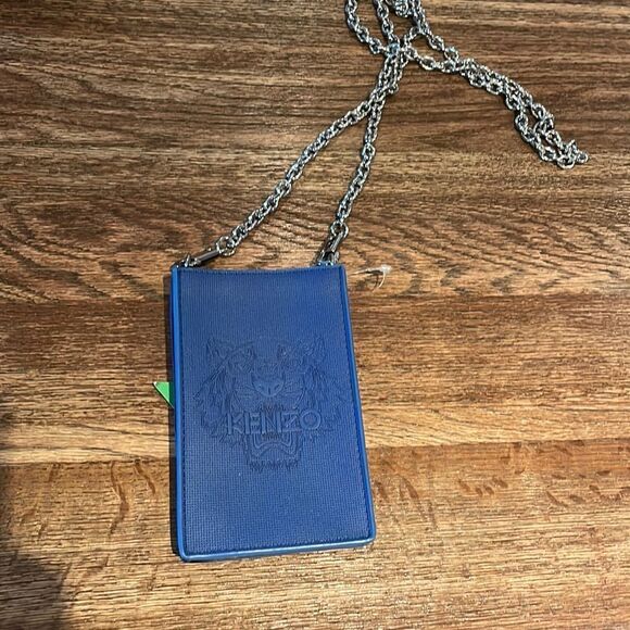 Kenzo blue phone case holder authentic - Picture 2 of 7